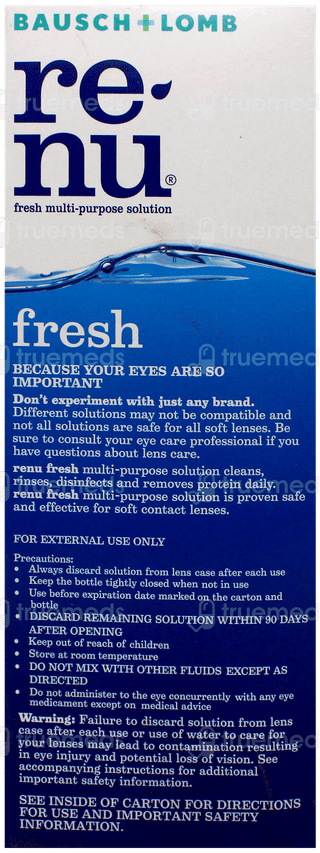 Renu Fresh Multi Purpose Solution 500Ml
